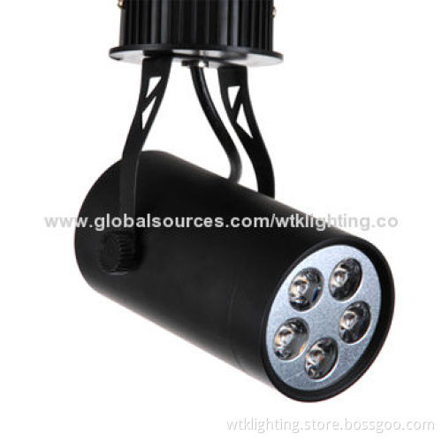 5W LED Track Light with High-quality/Aluminum/900-990lm/Epistar Chip/2-year Warranty/Customized